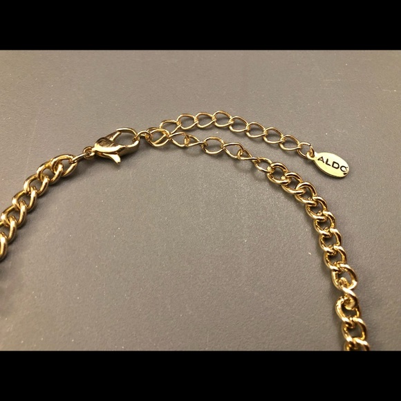 💜 2/$25 NWOT Aldo Bauble Necklace (Gold) - Picture 7 of 9